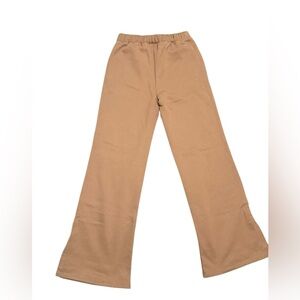 NWT Beyond Yoga On The Go Wide Leg Pants in Toffee Size XS